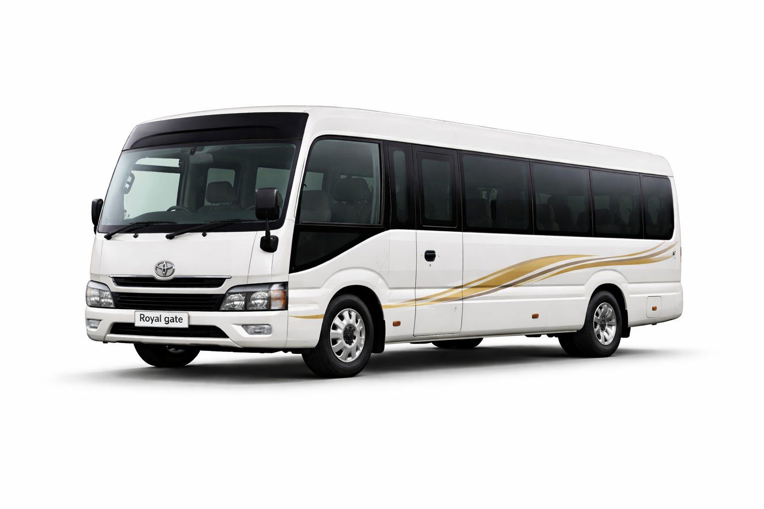 Toyota Coaster Saloon - Luxury Car Rental Pakistan